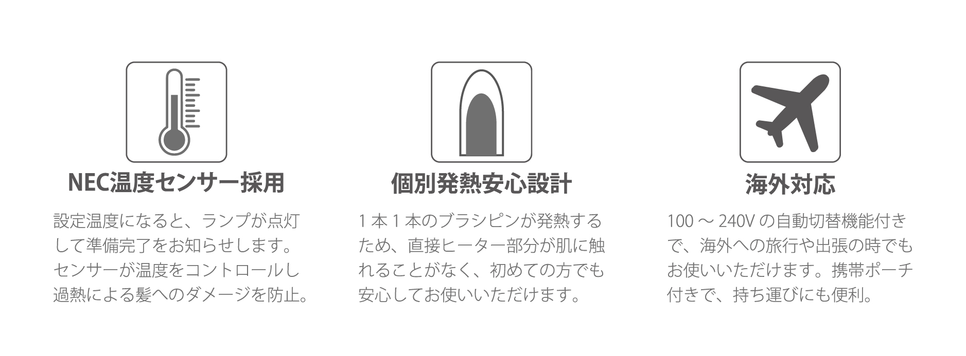ミニヘアブラシアイロン CTH-520